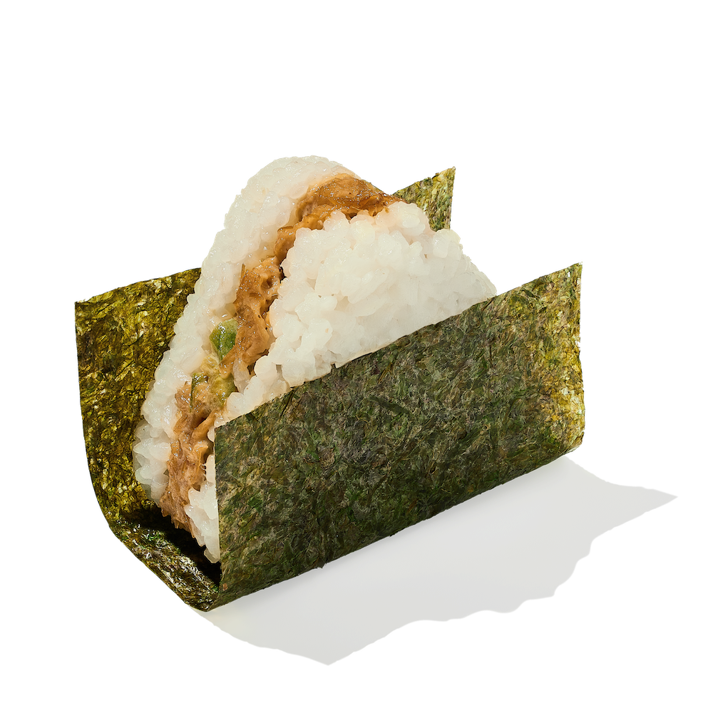 Onigiri cu porc
