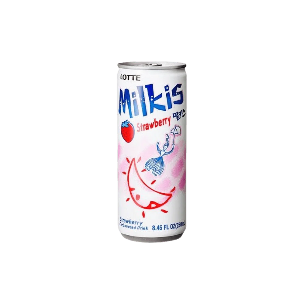 Milkis Soft Drink Strawberry 250 ML